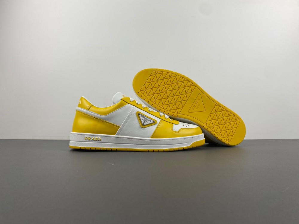 Prada sneaker white yellow