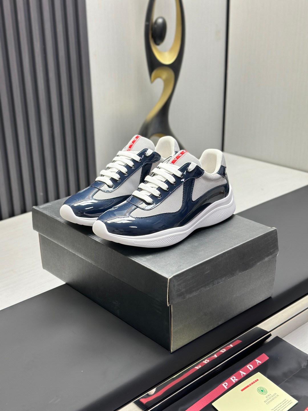 Prada America's Cup blue 02