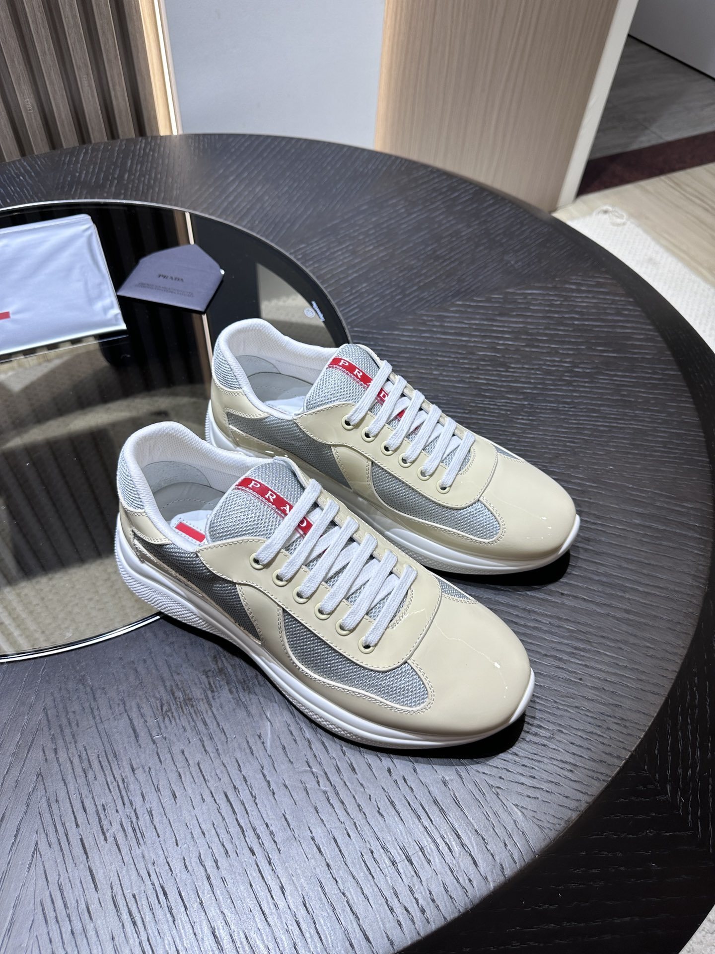 Prada America's Cup yellow 09