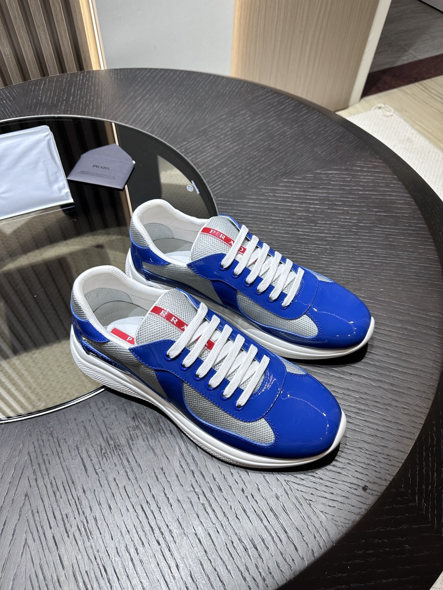 Prada America's Cup blue 10