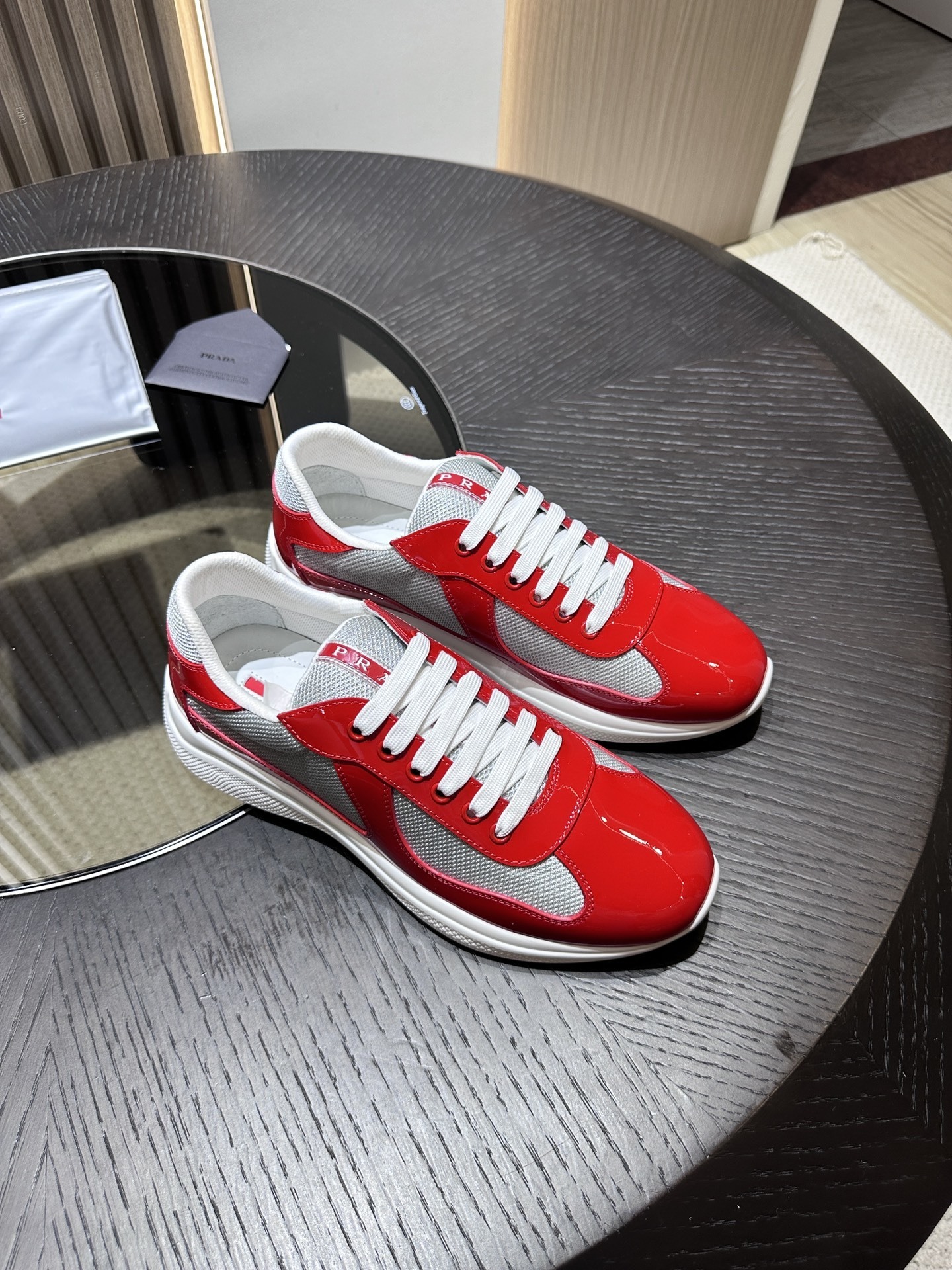 Prada America's Cup red 16