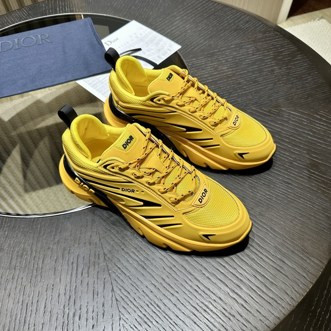 Dioor B44 yellow sneaker 03