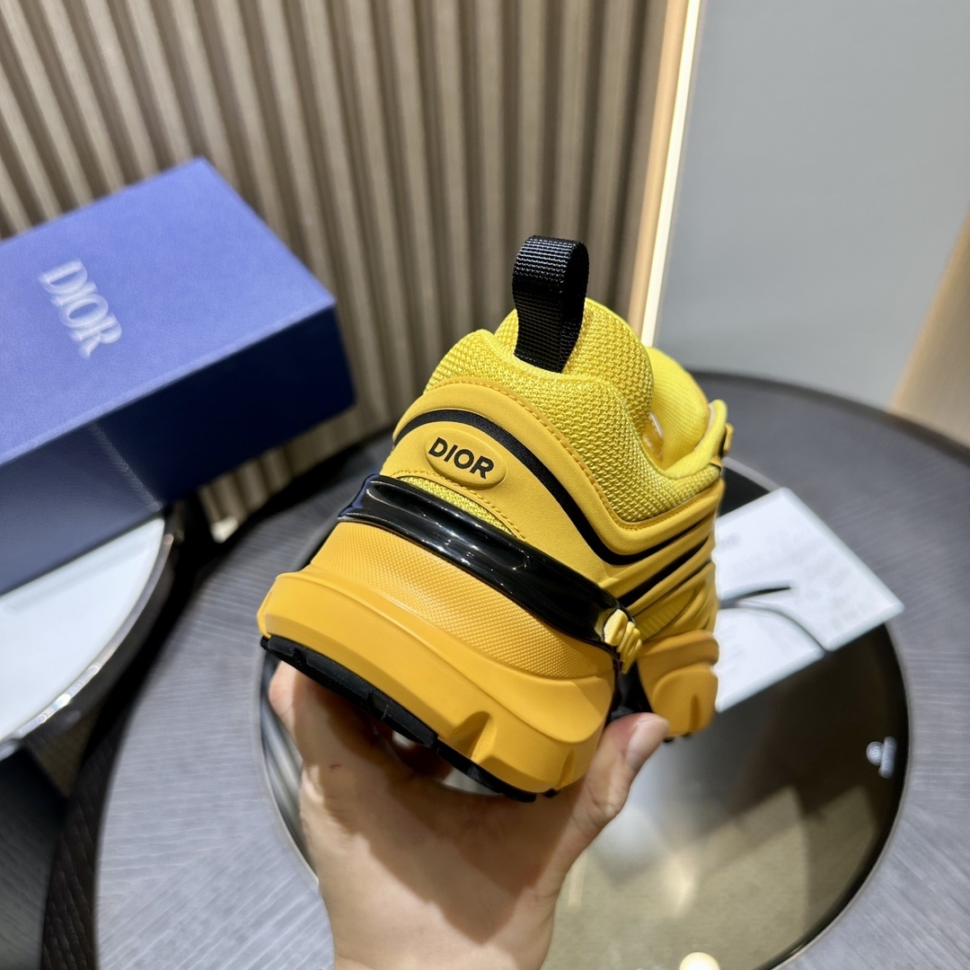 Dioor B44 yellow sneaker 03