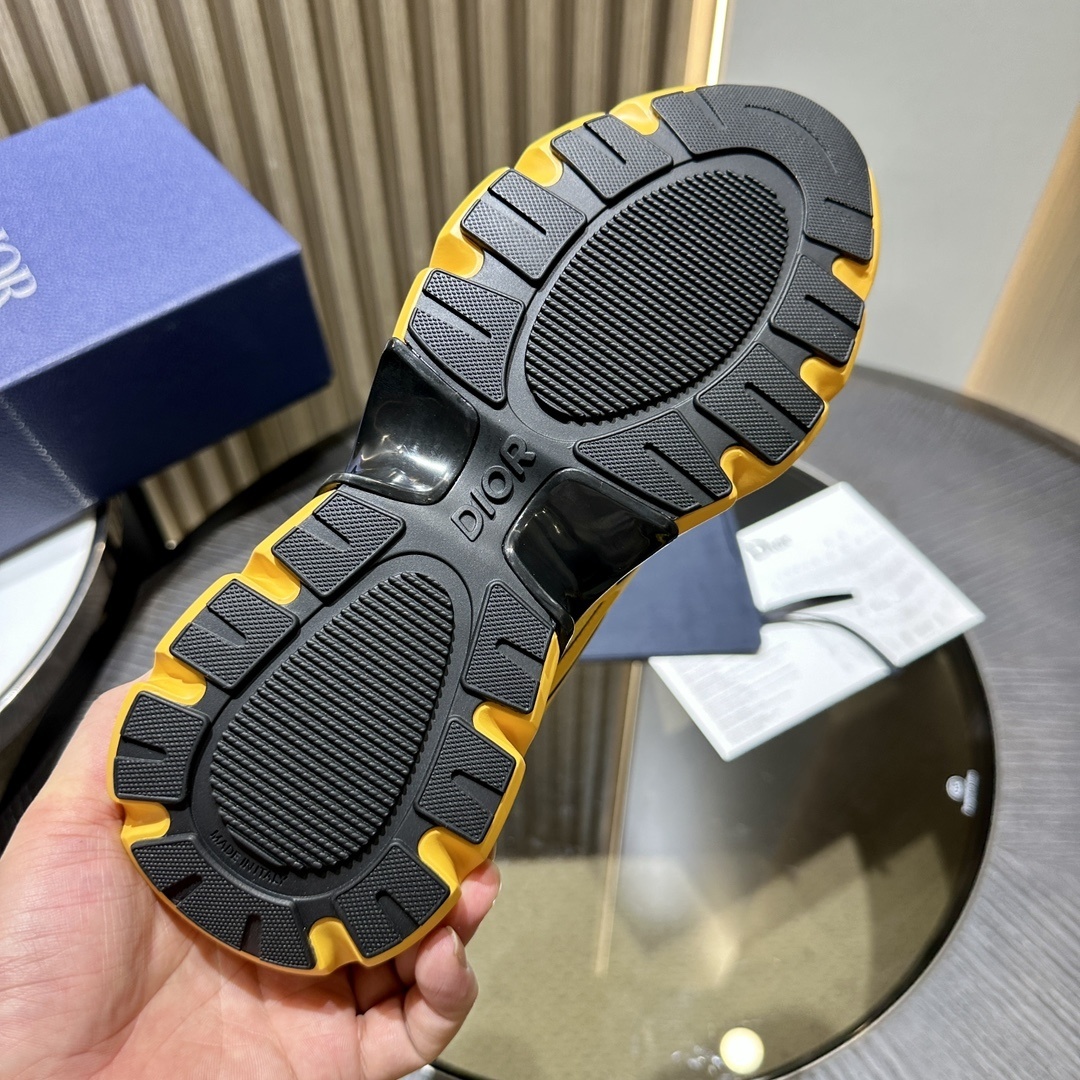 Dioor B44 yellow sneaker 03
