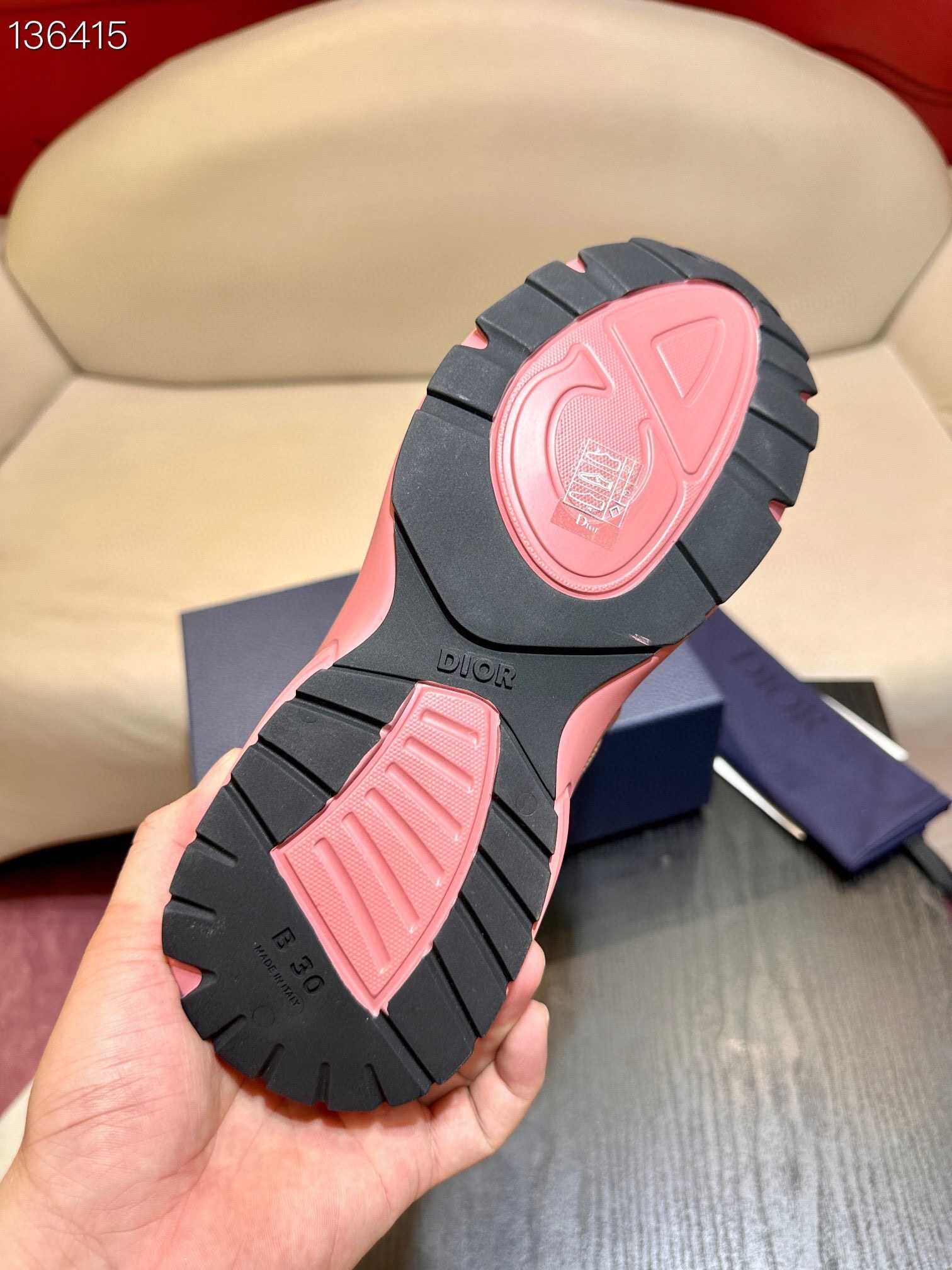 Dior B30 pink sneaker 03