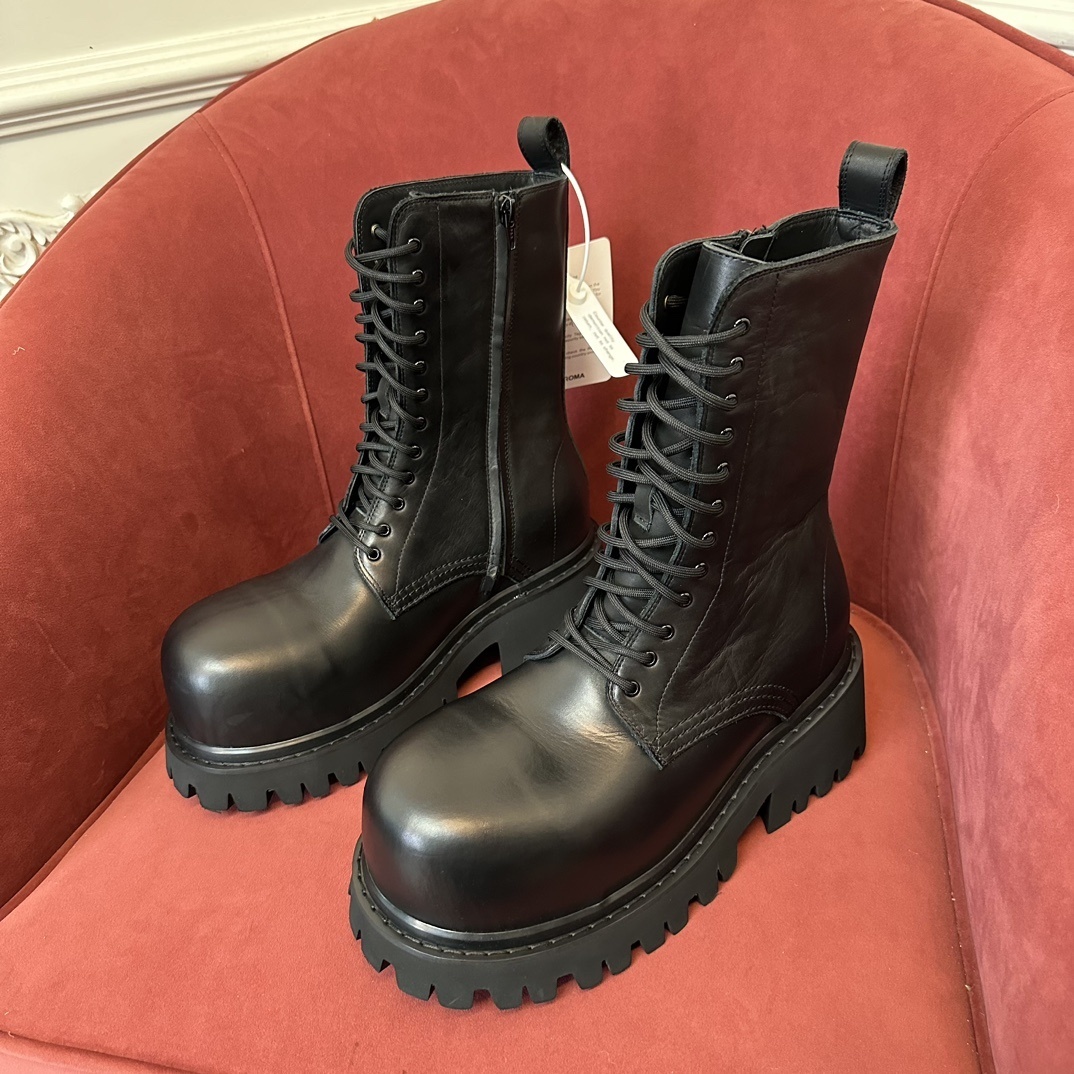 Balenciaga black boots 08