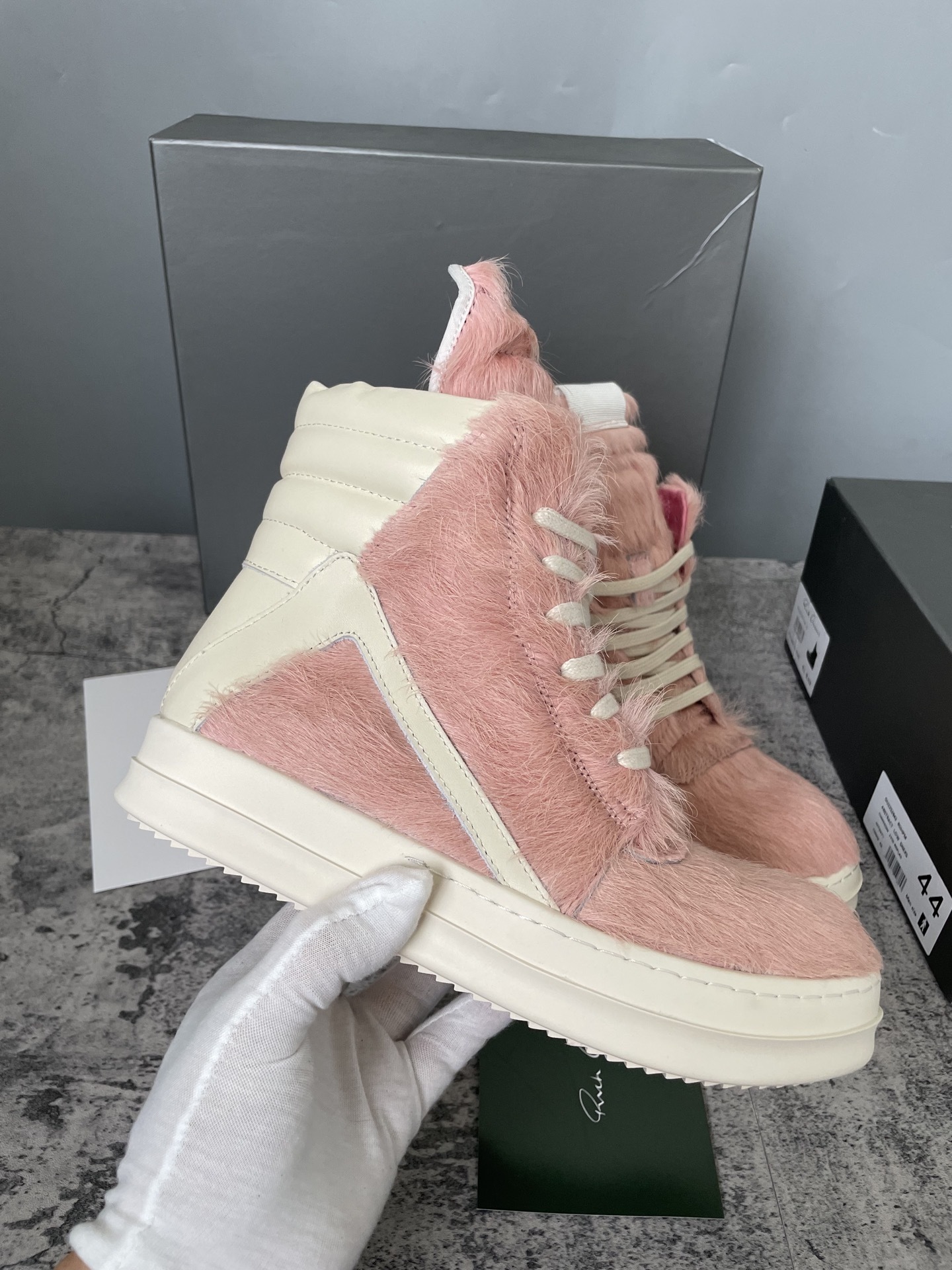 RICK OWENS 2025ss RO new pink sneakers 03