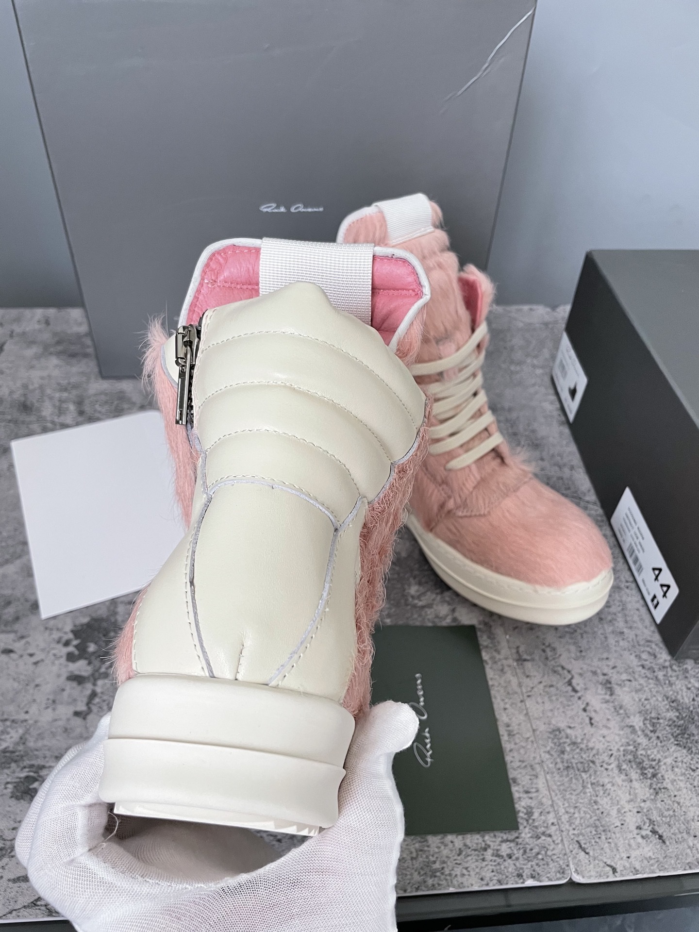 RICK OWENS 2025ss RO new pink sneakers 03