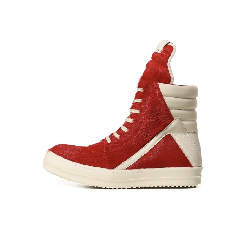 RICK OWENS 2025ss RO new red sneakers 04